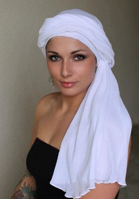 Cotton Turban, Head Scarfs, Head Turban, Chemo Hair, Turban Hijab, Head Coverings, Head Wrap Styles, Hair Scarf Styles, Turban Headwrap