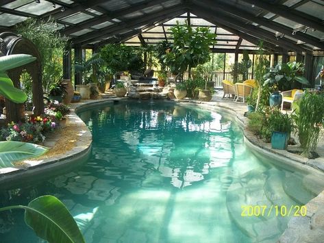 Indoor Swimming Pool Design, Pool Indoor, Indoor Pool Design, Piscina Interior, House Pool, Indoor Pools, Indoor Swimming Pool, Indoor Outdoor Pool, Luxury Pools