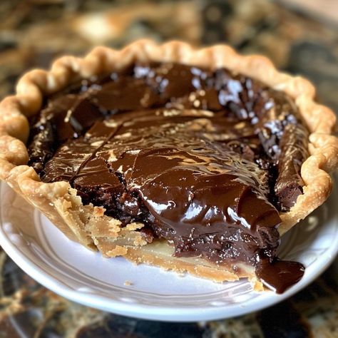 Hot Fudge Pie, Mini Pie Maker, Homemade Crust, Fudge Pie, Almost Christmas, Best Pans, Pies Maker, Chocolate Dreams, Mini Pies