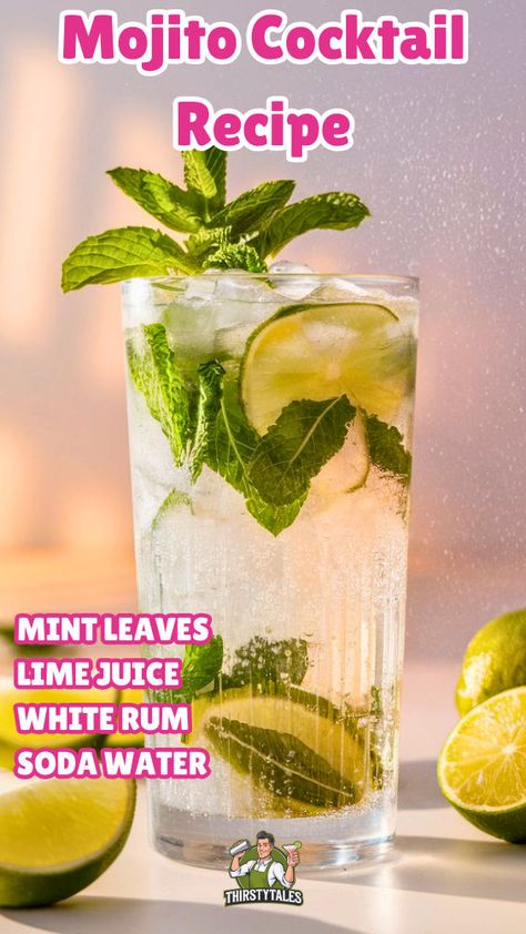 "Discover the Best Mojito Recipe that will elevate your summer gatherings! This Mojito Recipe Classic combines fresh mint, lime, and rum for a refreshing twist on your favorite Summer Drinks Alcohol. Explore our fun and creative Mojito Mix Recipe options, including Tropical Mojito Recipe, Spicy Mojito Recipe, and unique Flavored Mojito Recipe variations. Perfect for any occasion, these Mojito Cocktail Recipes are a must-try!" Tropical Mojito, Mint Leaves Recipe, Best Mojito Recipe, Mojito Mix, Mojito Recipe Classic, Best Summer Cocktails, Punch Cocktails, Rum Cocktail Recipes, Summer Drinks Alcohol