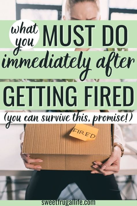 Fired From Job, Switching Careers, Job Cv, Find A New Job, Financially Secure, Job Change, Job Loss, No Spend Challenge, Laid Off