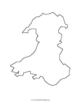 Great as an educational tool, this country map features an outline of Wales. Free to download and print Wales Outline Tattoo, Outline Of Ireland Tattoo, Wales Drawing, Map Of Wales, World Map Continents, Uk Counties Map, Wales Map, Map Tattoos, Constellation Map