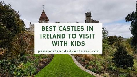 Are you planning a family visit to Ireland and wondering where to visit with kids? Well, we went to some of the best castles in Ireland to visit with kids during our Irish road trip over Easter. Here's 7 of the best castles to visit with kids in Ireland so you can incorporate them into your planning of your family vacation to Ireland! #ireland #castles #familyvacation #familyholiday #travelingwithkids #travellingwithkids #travel #cork #limerick #tipperary #dublin #thingstodo Ireland Castles, Ireland With Kids, Christmas In Ireland, Ireland Aesthetic, Ireland Hotels, Best Of Ireland, Ireland Beach, Castles To Visit, Ireland Itinerary