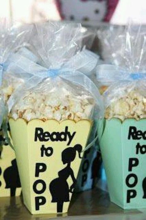 Bebe Shower, Babyshower Party, Idee Babyshower, Popcorn Boxes, Creative Baby Shower, Cadeau Baby Shower, Baby Shower Inspiration, Shower Bebe