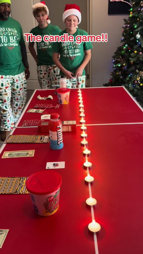 Blowing Candles, Candle Game, Xmas Games, Reindeer Games, Holiday Games, Blow Out, Grinch Christmas, Christmas Games, Christmas Family