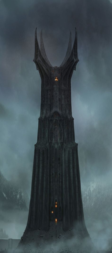 Evil Tower, Tower Minecraft, Wizard Tower, Minecraft World, Evil Wizard, Medieval Tower, Fantasy Wizard, Dark Castle, Minecraft Castle