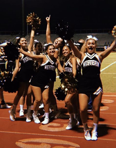 i miss friday night lights  #cheer #football #highschool #senioryear Fall Cheer Aesthetic, Friday Night Lights Cheerleaders, Highschool Cheerleader Aesthetic, Friday Night Lights Cheer, High School Homecoming Aesthetic, Cheering Aesthetic, Fnl Cheer Pictures, Sideline Cheer Aesthetic, Aesthetic Cheer Pictures