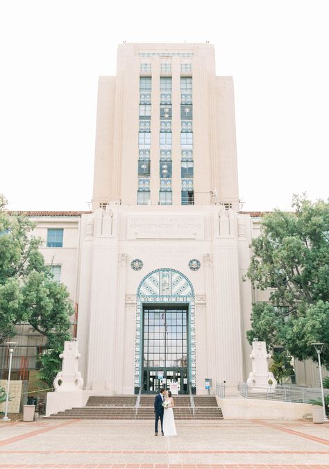 San Diego Courthouse Wedding, San Diego City Hall Wedding, Santa Barbara Courthouse Engagement Photos, Courthouse Marriage, Santa Barbara Courthouse Wedding Photos, San Diego Courthouse, How To Get Married, San Diego Wedding Photography, Photos Poses