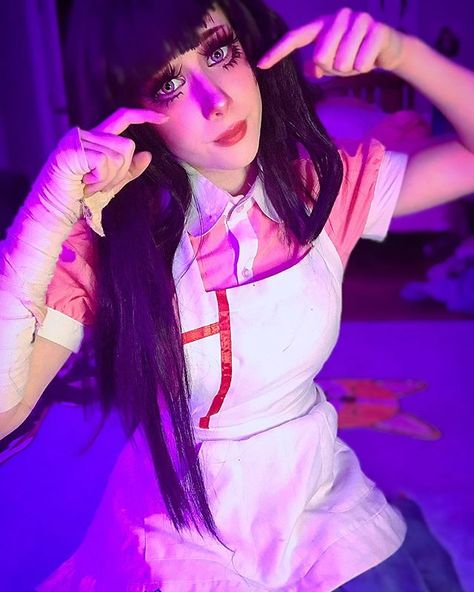 PinkyParadise (official) (@pinkyparadisedotcom) • Instagram photos and videos Mikan Cosplay, Mikan Tsumiki Cosplay, Pink Contacts, Mikan Tsumiki, I'm Sick, To My Friend, Cute Cosplay, You Rock, Art Tips