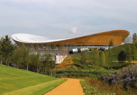 London 2012 Velodrome - Hopkins Architects Partnership LLP Architecture Exam, Hopkins Architects, Cycling Events, Indoor Track, Track Cycling, Paralympic Games, East London, The London, Architects