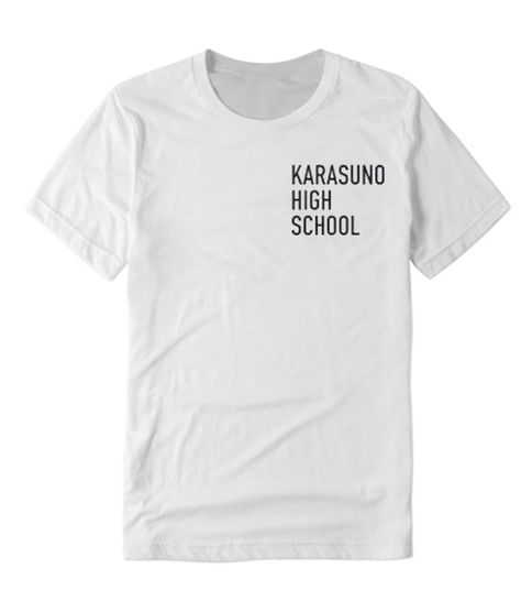 #tshirts #outfitt #graphictees #volleyballclub This t-shirt is Made To Order, one by one printed so we can control the quality. We use newest DTG Technology to print on to Haikyuu Karasuno High School Volleyball Club comfort T Shirt Karasuno High School, High School Volleyball, School Volleyball, Volleyball Clubs, Haikyuu Karasuno, Club T Shirt, School Shirts, Haikyu!!, Volleyball