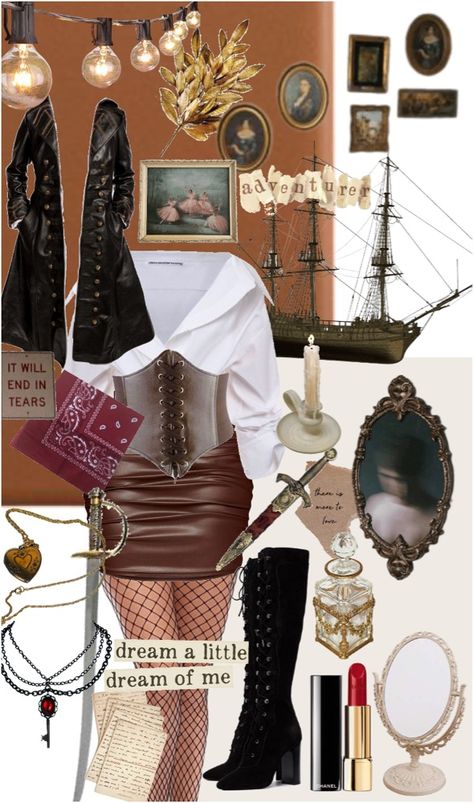 Poseidon Outfit, Pirate Outfit, Outfit Boards, My Outfit, Polyvore Image, Polyvore