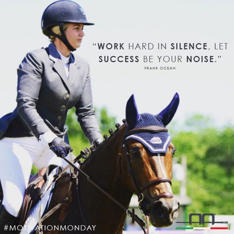 Equestrian Motivation Quotes, Showjumping Quotes, Equestrian Astethic, Horse Phrases, Equestrian Motivation, Let Success Be Your Noise, Horse Motivation, Barn Aesthetic, Dressage Videos