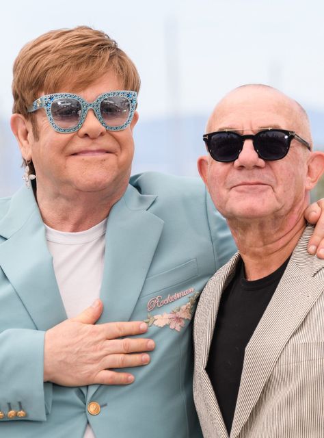 Rocketman Is An Ode To Elton John & Bernie Taupin's Incredible Bromance+#refinery29 Elton John Partner, Elton John Songs, Jimmy Iovine, Bernie Taupin, Jamie Bell, Captain Fantastic, Rocket Man, Graham Greene, Beat Generation