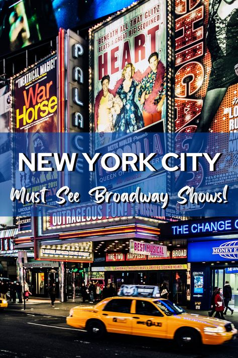 If you're ever in New York City, be sure to see some of the best Broadway shows! In this video, we'll share with you our top 5 picks for Broadway shows you MUST see. From classic musicals to new hits, these shows are sure to entertain! Whether you're a theater enthusiast or just looking for a fun night out, make sure to see one of these amazing Broadway shows! With so many great shows to choose from, it's hard to pick just one! Broadway Shows In New York, Best Broadway Shows Nyc, What To Wear To A Broadway Show Nyc, Broadway Show Nyc, New York City Broadway, Nyc Broadway, Nyc October, New York City At Night, Nyc 2023