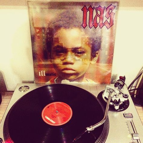 This happened 22 years ago today!  #nas #illmatic #vinyl #33rpm #audioporn #audiophile #nowspinning #recordoftheday #vinylcommunity #hifi #vinyligclub #vinylcollection #recordcollection #turntable #vinylgram #nowplaying #nowspinning #vinyladdict #vinylcollectionpost #vinyljunkie #vinylporn #recordcollector #dustyfingers #onmyturntable #vinylcollector #records #instavinyl #vinyloftheday by mixmasterstash Nas Hip Hop, Nasir Jones, Hip Hop Aesthetic, Hip Hop Classics, Vinyl Aesthetic, Rapper Art, Hip Hop Clothing, Real Hip Hop, Rap Wallpaper