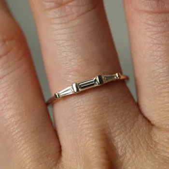 Search | Wolf & Badger Signet Ring Diamond, Simple Promise Ring, Vintage Inspired Wedding Band, Colored Wedding Bands, Ring Gold Diamond, Baguette Diamond Wedding Band, Signet Ring Gold, Promise Rings Simple, Baguette Wedding Band