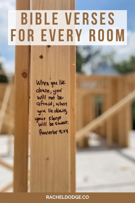 Building your own home and being able to observe or participate in the process is so special. One of the ways you can make it feel even more “your own,” is by writing Bible verses on the studs before they get covered in sheetrock. Here are some scriptures that will help you build a home that will be a blessing to God and to those who live there. Bless New Home, Building Your Own Home, House On The Lake, New Home Quotes, Good Scriptures, Be A Blessing, Build A Home, House Blessing, Wall Writing