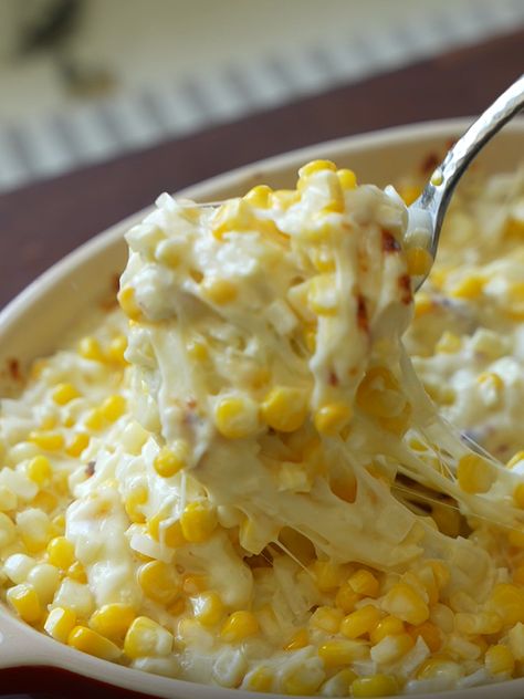 Cheese Corn Recipe, Korean Cheese Corn, Korean Corn Cheese Recipe, Korean Corn Cheese, Cj Eats, Corn Recipes Side Dishes, Korean Corn, Food Chinese, Cheese Corn