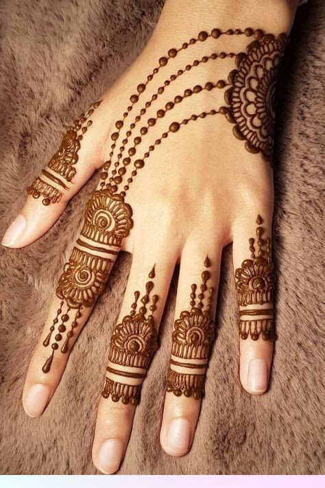 where we bring you the latest and hottest tattoo design trends for 2023! Discover the freshest ink inspiration and stay ahead of the curve with our carefully curated collection of new tattoo designs .New Easy Trick Mehndi Design - Thick Line Mehendi Design Back Hand - Simple Mehndi Designs For Hands #mehnditrick #easymehndi #newmehndi #simplemehndi #rjhenna #henna #mehndi . Mehendi Designs For Hands Full Easy, Finger Mehendi Designs Simple Easy, Small Mehedi Degins, Mendhi Simple Designs, Kids Mehndi Designs Front Hand, Indian Mehndi Designs Simple Easy, Aesthetic Henna Designs Front Hand, Easy Mehendi Designs For Beginners Back, Front Palm Mehndi Designs Simple Arabic