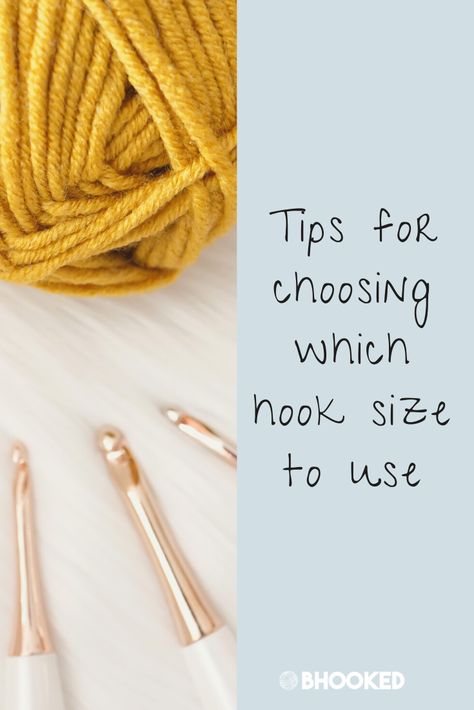 Crochet Hook Size Chart, Crochet Hook Sizes Chart, Crochet Hook Size, Yarn Color Combinations, Big Yarn, Jumbo Yarn, Super Bulky Yarn, Crochet Fabric, Crochet Tutorials