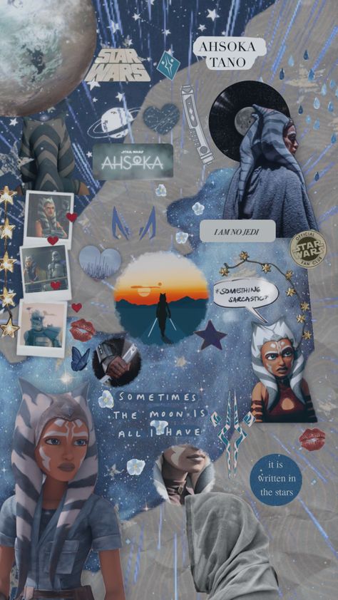 #starwars #starwarsaesthetic #ahsokatano #ahsoka #blue #jedi Ahsoka Wallpaper Iphone, Ahsoka And Anakin Wallpaper, Ahsoka Lockscreen, Ahsoka Tano Lockscreen, Ahsoka Tano Wallpaper Aesthetic, Anakin Wallpaper, Ahsoka And Anakin, Ahsoka Wallpaper, Ahsoka Show Poster