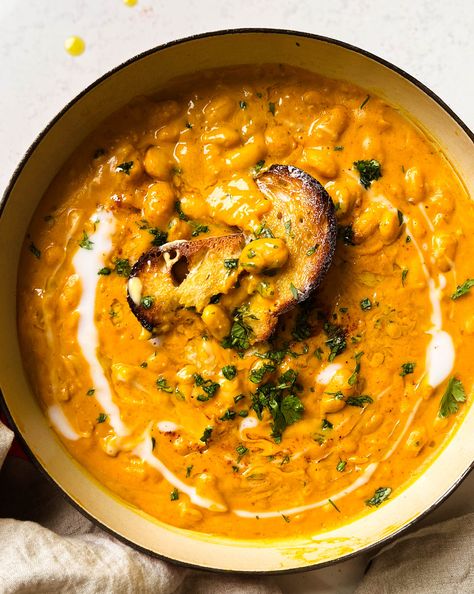 Butternut Squash Butter Bean Curry | MWM Beans And Butternut Squash, Butter Beans Soup, Butter Beans Recipe Vegan, Dried Butter Beans Recipe, Squash Recipes Thanksgiving, Asian Butternut Squash, Butterbean Stew, Butter Bean Recipes, Butterbean Recipes