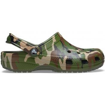 Green Sandals, High Heel Slippers, Crocs Classic Clogs, Muck Boots, Heel Slippers, Green Outfit, School Shoes, Green Camo, Camo Print