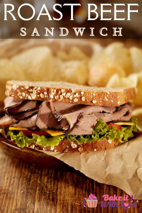 Best Roast Beef Sandwich, Homemade Roast Beef, Roast Beef Lunch, The Best Roast Beef, Classic Roast Beef, Deli Meat Recipes, Roast Beef And Horseradish, Hot Roast Beef Sandwiches, Roast Beef Sandwich Recipes