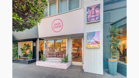 #Facial #Workout Studio Opens in #LA.. Facial Workout, Skincare Studio, Workout Studio, Skin Gym, Detox Facial, Massage Bar, Facial Bar, Barbershop Design, Natural Beauty Brands