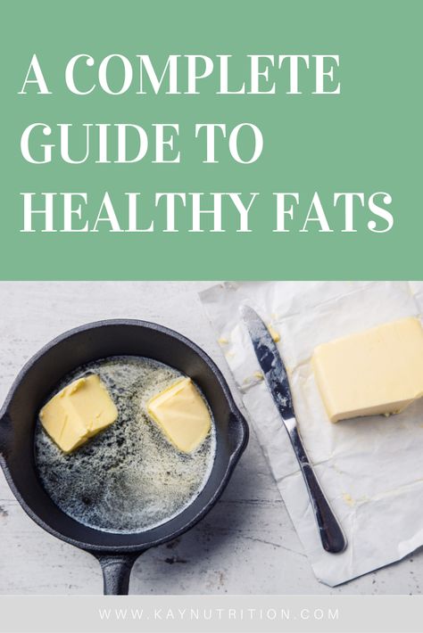 Confused about healthy fats? Here is a complete guide to healthy fats, including a full list of healthy fats with the best and worst sources of fat to include in your diet. #healthyfats #nutrition #health #fitness #weightloss Healthy Carbs List, List Of Healthy Fats, Healthy Fats List, Kay Nutrition, Holistic Nutrition Recipes, Healthy Fats Foods, Running Nutrition, Acid Reflux Diet, Best Fat Burning Foods