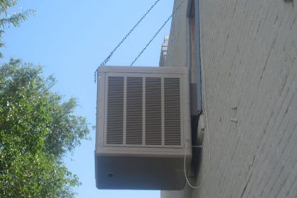 So, what is a swamp cooler? An Evaporative Cooler window unit (or Swamp Cooler) is a household device that cools air using the evaporation of water. Swamp coolers are usually found in the American Southwest, an area with high temperatures and low humidity. They can be useful if installed correctly and used in the right The post What is an Evaporative Cooler? appeared first on Do-It-Yourself Basement Waterproofing Sealer | SANI-TRED. Wall Ac Unit, Evaporative Cooling, Swamp Cooler, Evaporative Coolers, Cooler Ideas, Evaporative Cooler, Hvac Unit, Home Ac, Window Unit