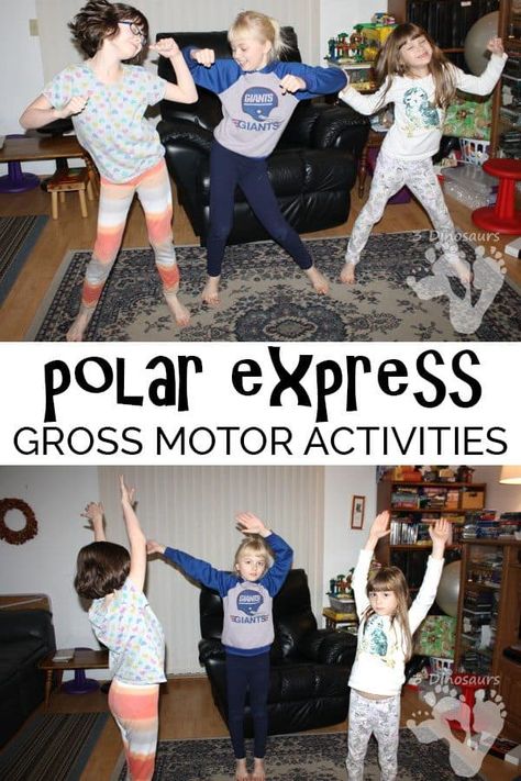 Polar Express Activities Preschool, Polar Express Lesson Plans, Polar Express Games, Polar Express Lessons, Polar Express Crafts, Polar Express Activities, Movement Preschool, Polar Express Theme, Polar Express Party