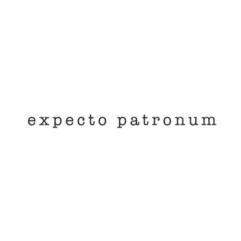 font Expecto Patronum Aesthetic, Expecto Patronum, Snape's Patronus Tattoo, Date Of Birth Tattoos Ideas Fonts, Harry Potter Tattoos Expecto Patronum, Expecto Patronum Tattoo, Name Tattoos On Neck, Typewriter Tattoo, Harry Potter Expecto Patronum