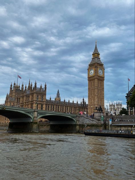 westminster and big ben from the river thames River Thames, Westminster, The River, Big Ben, London, Building, Travel