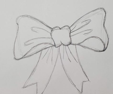 How to Draw a Bow Step by Step - Art by Ro Drawing A Bow Ribbons, How To Paint A Bow Simple, Bow Drawing Tutorial, How To Draw Bow, How To Draw A Ribbon, How To Draw A Bow, Draw A Bow, Bow Step By Step, Bow Drawing