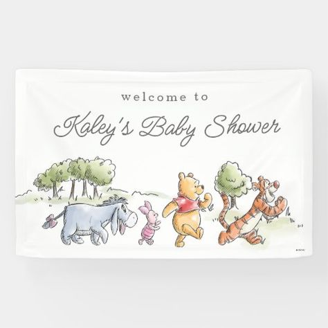 $38.60 | Watercolor Winnie the Pooh Picnic Baby Shower #disney, baby shower, disney baby shower, winnie the pooh baby shower, winnie the pooh, watercolor, gender neutral, picnic, sip and see, gender neutral baby shower Winnie The Pooh Picnic, Picnic First Birthday, Picnic Baby Showers, Unique Baby Shower Themes, Boys First Birthday Party Ideas, Pooh Birthday, Disney Baby Shower, Winnie The Pooh Birthday, Twin First Birthday