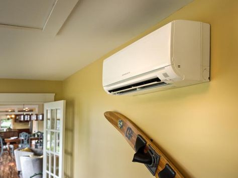 Ductless Heating And Cooling, Ductless Ac, Wall Mounted Air Conditioner, Ductless Air Conditioner, Split System Air Conditioner, Air Conditioner Installation, Room Air Conditioner, Ductless Mini Split, Hvac Unit