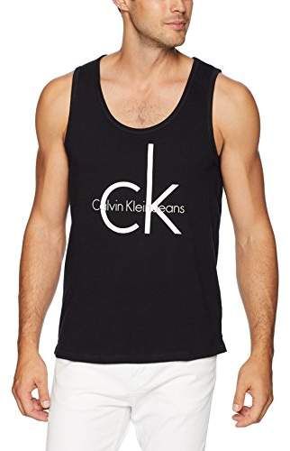 $29.5 Calvin Klein Jeans Men's Iconic Logo Tank  #calvinklein #innerwear #menswear #mensfashion #mensoutfits #calvinklein205w39nyc #sammyskshop Check Dress Shirt, Iconic Logo, School Bags For Kids, Calvin Klein Men, Jeans Men, Men Shirt Style, Pocket Shirt, Vintage Shorts, Mens Vest