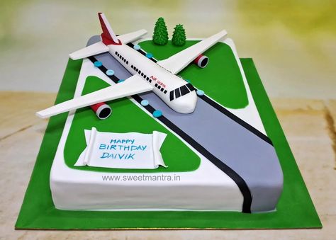 Aeroplane cake for kids birthday . . . #aeroplanecake #planecake #airportcake #cakeforson #cakeforboy #inpune #airindia #customisedcakeforson #bestinpune 🚗 Delivery in Pune ☎️ Contact 7058714701 🎂 Customized Designer cakes [aeroplanecakeinpune, airindiaplanecake, planecakeinpune, cakeforboysinpune, kidsbirthdaycakeinpune, cartoonthemecakepune, themecakeinpune, customcakeinpune, designercakeinpune, customizedcakeinpune, punehomebaker, homemadecakepune, fondantcakeinpune, semifondan... Cake For Kids Birthday, Aeroplane Cake, Plane Cake, Cake For Kids, Customised Cakes, Designer Cakes, Airplane Party, Cake Online, Cakes For Boys