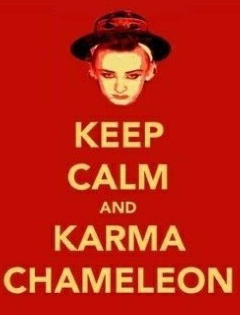 Karma karma karma karma karma chameleon, you come and go you come and go  Lovin’ would be easy if your colors were like my dreams red gold and green, red gold and green!!❤️❤️❤️❤️ Queer Culture, Karma Chameleon, Gila Monster, Club Music, Culture Club, Boy George, 80s Music, David Bowie, Keep Calm