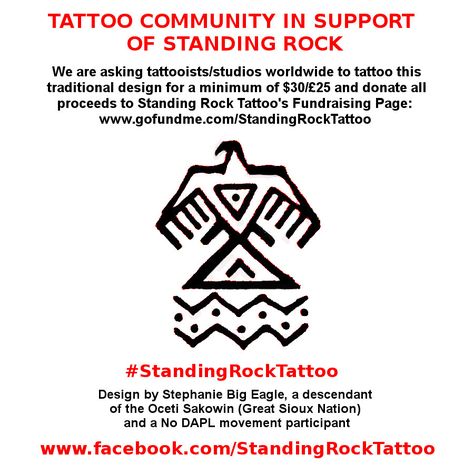 Thunderbird Symbol, Thunderbird Tattoo, Symbol Tattoos With Meaning, Sioux Nation, Sioux Tribe, Native American Tattoos, Rock Tattoo, Lakota Sioux, Tattoo People