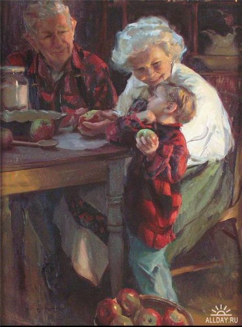 Daniel F Gerhartz, Daniel Gerhartz, Paintings I Love, Norman Rockwell, Mail Art, Pics Art, Old Man, Beautiful Paintings, Art Works