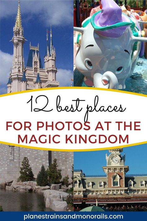 Find the best places to take photos of your family while at the Magic Kingdom during your next family vacation to Disney World Magic Kingdom Secrets, Magic Kingdom Pictures, Magic Kingdom Tips, Magic Kingdom Rides, Disney World Secrets, Unusual Pictures, Disney World Pictures, Secret Photo, World Trip