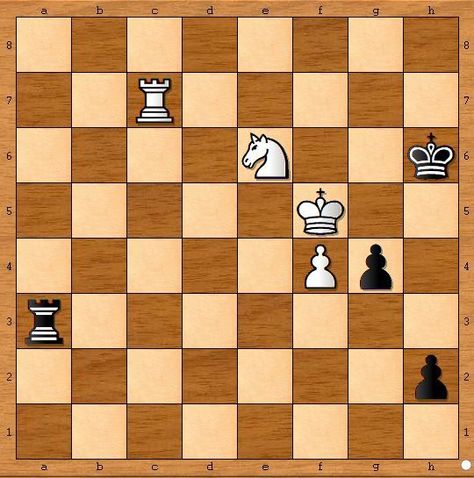 chess puzzle Chess Moves, Chess Puzzles, Check Mate, White King, Chess Set, Chess, How Can, Board Games, To Play