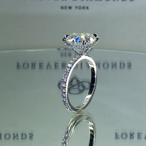 Forever Diamonds NY on Instagram: “Believe in Love” Forever Diamonds Ny, Put A Ring On It, Engagement Rings, Instagram