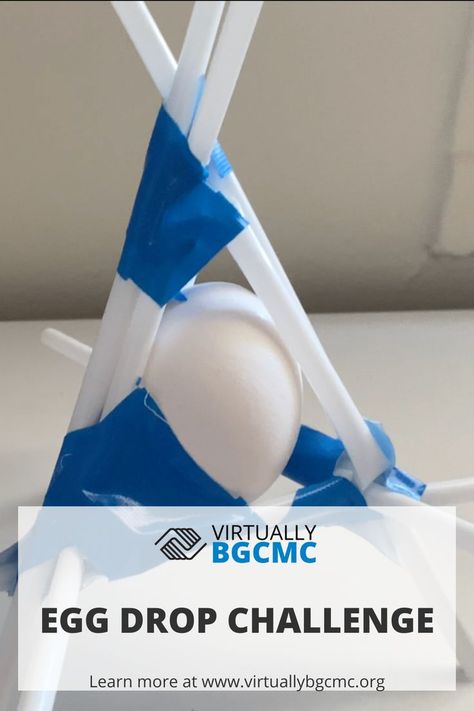 Can you figure out how to drop an egg without breaking it? Ms. Brisa is here to show exactly how to do it! Follow along with her steps or get as creative as you want and try to figure out your own way of doing it. Show us your experiments or tell us how it went at virtual@bgcmc.org Egg Drop Challenge, Egg Experiment, Science Project Models, Egg Experiments, Egg Drop, An Egg, Science Projects, Show Us, Do It