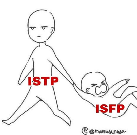 ISTP X ISFP Isfp Relationships, Istp Relationships, Istp Isfp, Isfj Personality, Personality Chart, Intj And Infj, Mbti Memes, Mbti Character, Myers Briggs Personalities