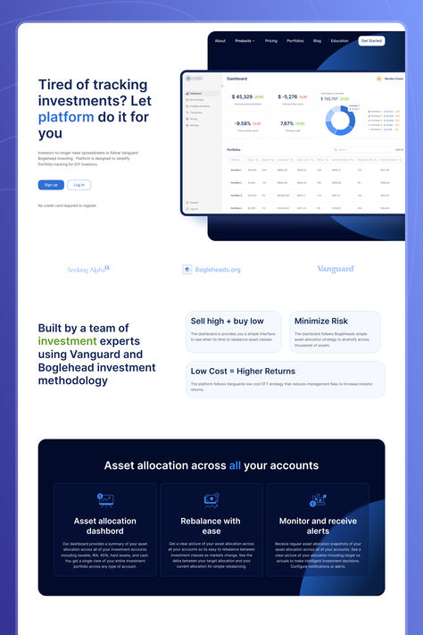 Today we are excited to share the website design that presents the investment web app and allows users to manage their investment portfolios. Web Development Projects, Investment Portfolio, User Interface Design, Interface Design, Web Design Inspiration, Web App, User Interface, Portfolio Design, Web Development