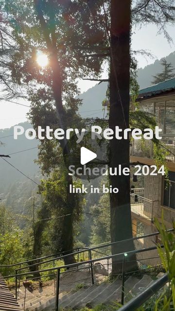 Dharamkot Studio on Instagram: "Pottery retreats are a great way to get away from the humdrum of daily life and rediscover your creative potential. At Dharmkot Studio, creative retreats take place amongst lush greenery in a studio overlooking the Dhauladhar mountain range.  With hikes, meditation, yoga and amazing food all within reach, it is the perfect chance to rejuvenate.

Here is our creative retreat schedule for the year 2024

March- 15-20, 22-27, 29-3 Apr- 12-17, 19-24, 26-1 May-  10-15, 17-22, 24-29 June- 7-12, 14-19, 21-26, 28-3

Do DM in case of queries. 

#DharmkotStudio #pottery #retreat #yoga #meditation #travel #yogaretreat #wellness #nature #love #relax #getaway #mindfulness #healing #vacation #retreats #holiday #selfcare #wellnessretreat #retreatyourself #wanderlust #airbnb Retreat Schedule, Creative Retreat, 29 June, Studio Creative, Air B And B, Lush Greenery, Meditation Yoga, Yoga Retreat, Year 2024